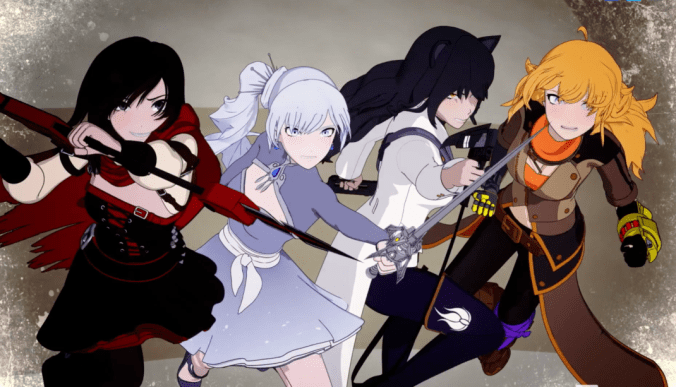 RWBY team ready for another attack